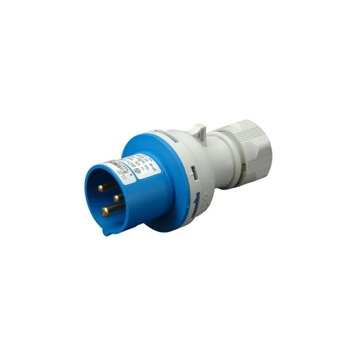 147004-Industrial cable plugs 32A/3P, 230VAC, IP44
