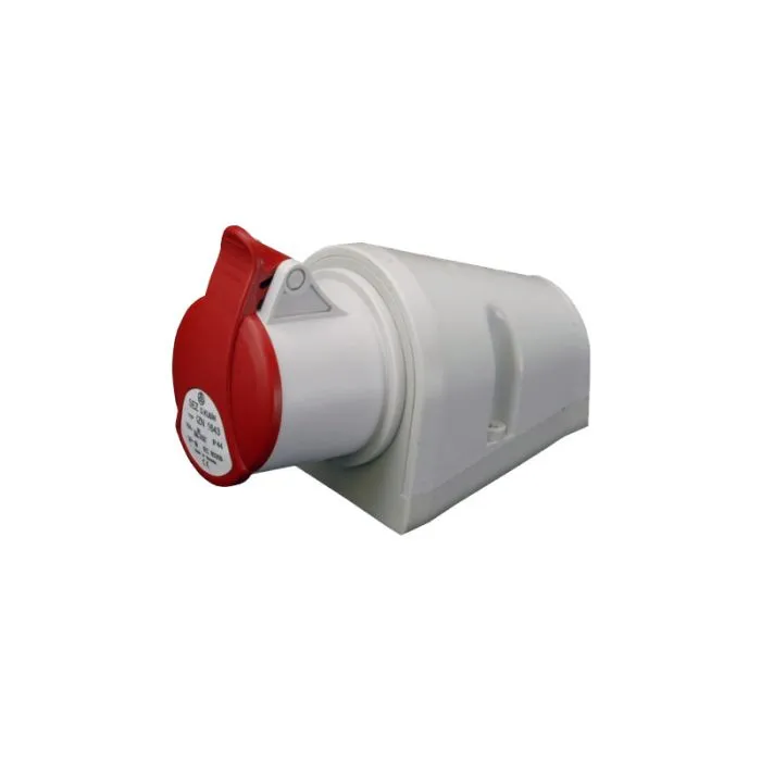 147018 Industrial wall sockets 16A/5P, IP44