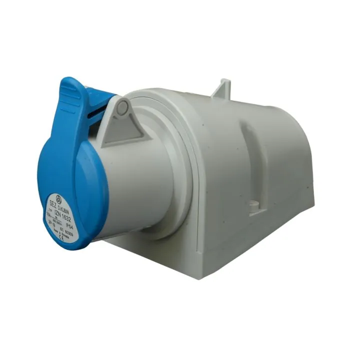 147024 Industrial cable sockets 32A/3P, 230VAC, IP44