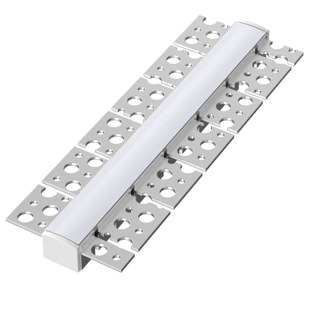 109111 - 2M Plaster Profile ALU Flex Silicone Diffuser  - LDL
