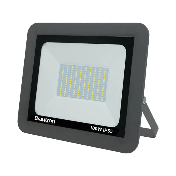 102085 - 100W GREY 6500K IP65 LED FLOODLIGHT-BRY