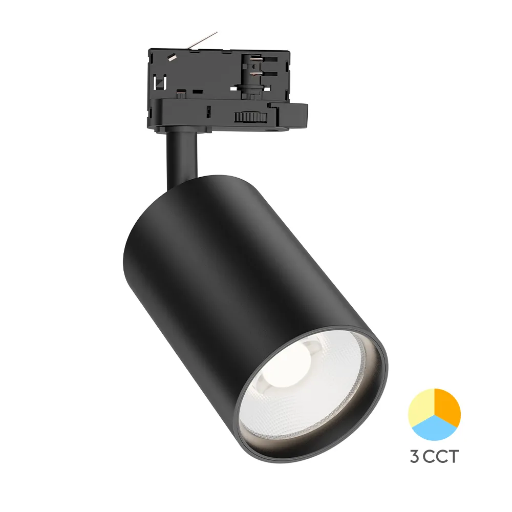 102266 - SHOPLINEP3030W4WRSBLC3IN1TRACKLIGHTBRY