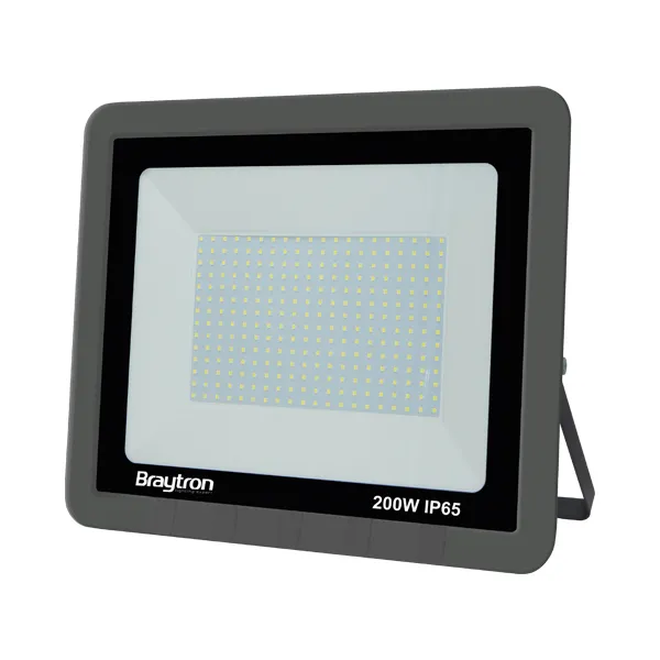 102078 - 200W GREY 6500K IP65 LED FLOODLIGHT-BRY