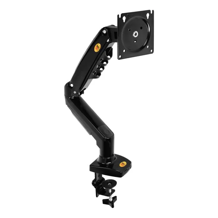 148174-Full motion gas spring monitor arm, LED 17″ – 30″