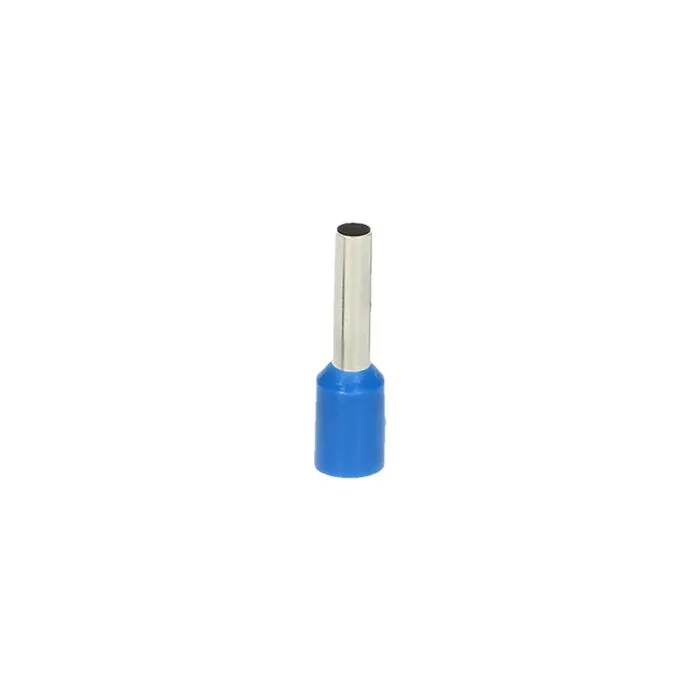 149578 - Insulated cable end terminal, max. section 0.75mm2, copper sleeve length: 10mm, 100pcs.
