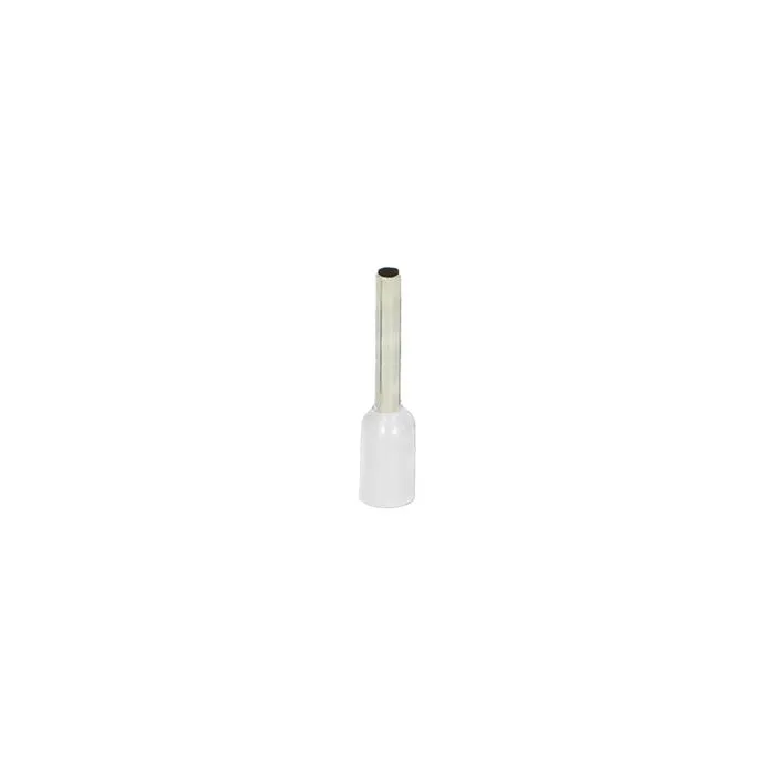 149576 - Insulated cable end terminal, max. section 0.5mm2, copper sleeve length: 8mm, 100pcs.
