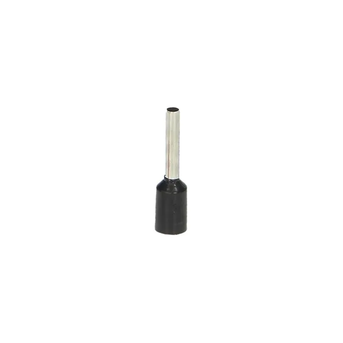149585 - Insulated cable end terminals, max. section 1.5mm² , copper sleeve length: 10mm, blister pack 25 pcs.