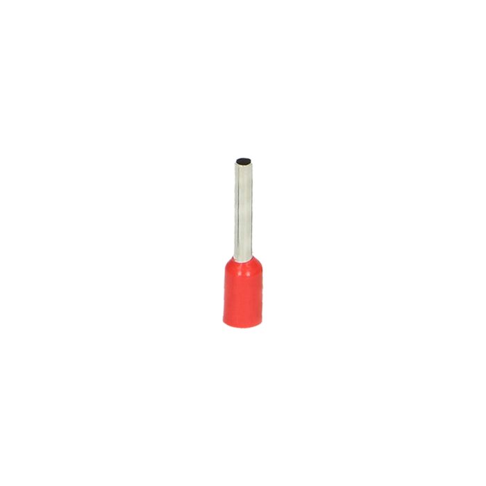 149583-Insulated cable end terminals, max. section 1mm2, copper sleeve  length: 10mm, blister pack 25 pcs