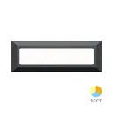 103297 - 3W LED WALL LIGHT VEKTA GREY 3IN1 CCT IP65BRY