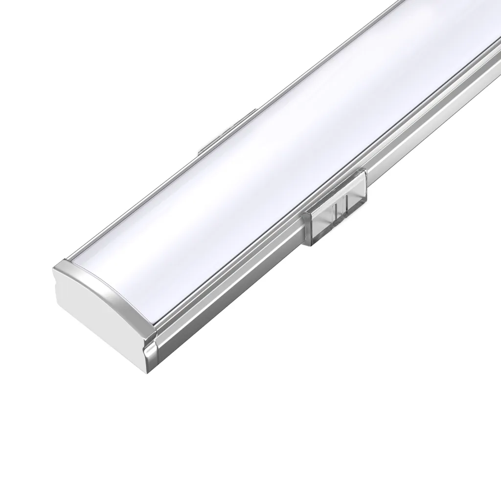 109011 - Profilé en aluminium de surface de 2 mètres pour ruban LED Usage polyvalent ALU - LDL
