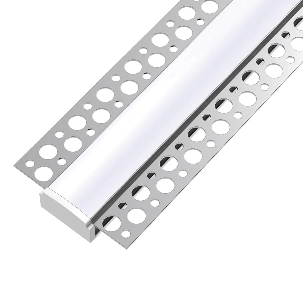 109036 -2 meter Gips Aluminium Profiel voor LED Strip voor Gipsplaten ALU-LDL