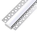 109036 -2 meter Gips Aluminium Profiel voor LED Strip voor Gipsplaten ALU-LDL