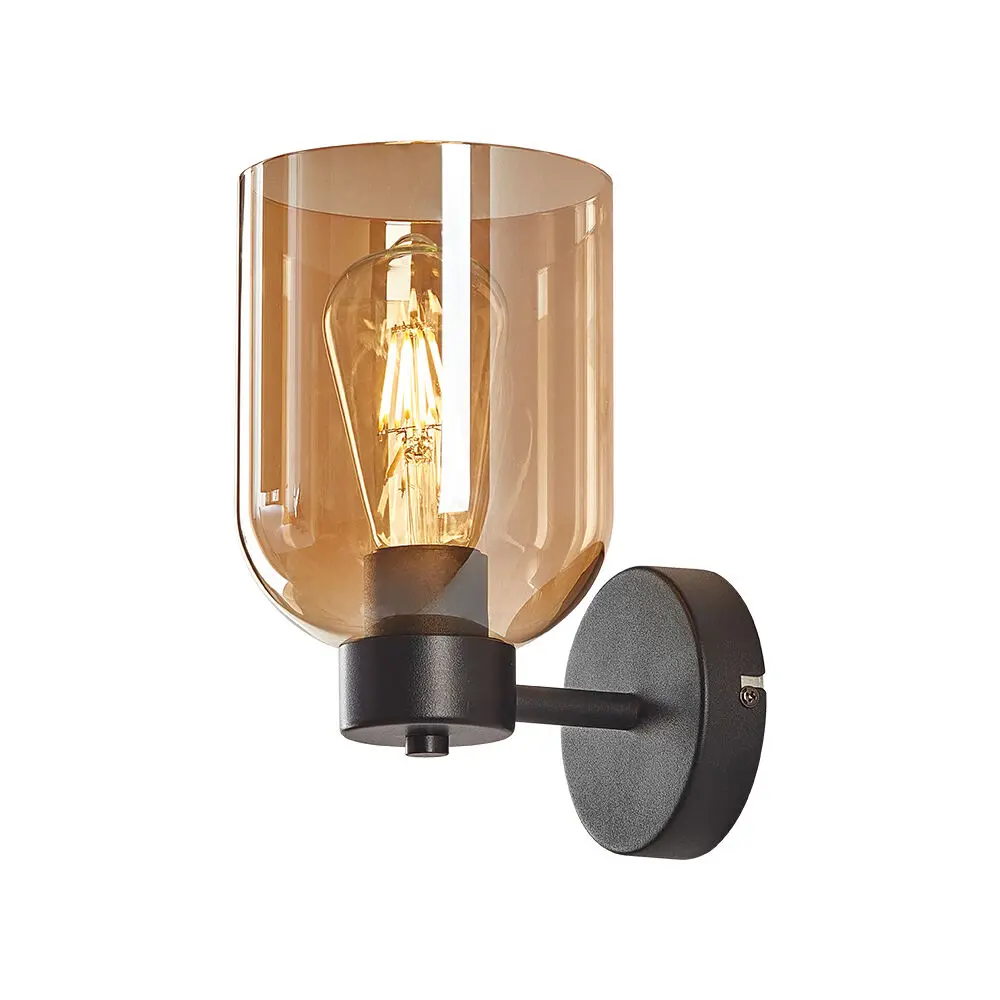 103337-BRY-S004W-1H-1xE27-AMB-WALL LIGHT 