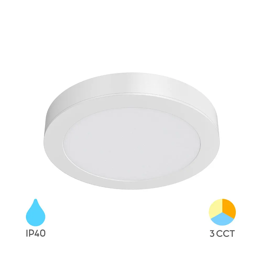 105107-SMD-SRP-12W-RND-WHT-3IN1-LED PANEL- BRY