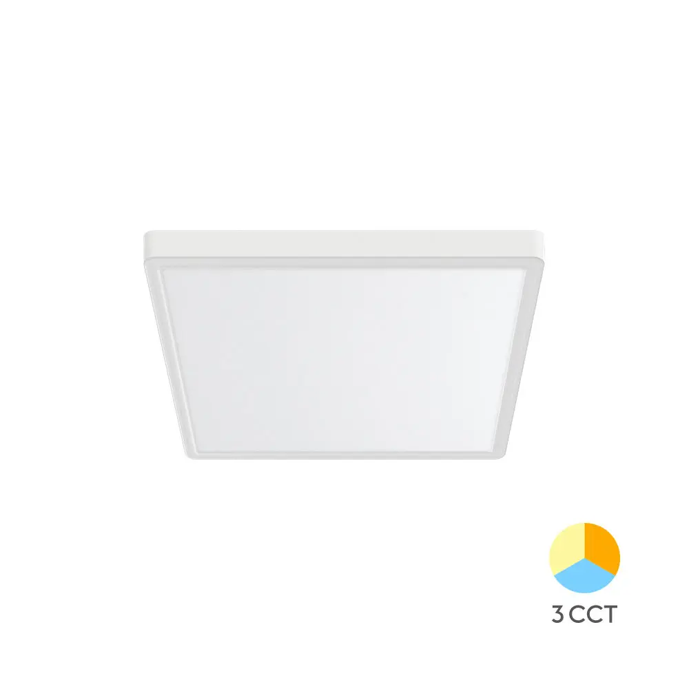 103342-JADE-SLR-WHT-SQR-20W-3IN1-CEILING LIGHT -BRY