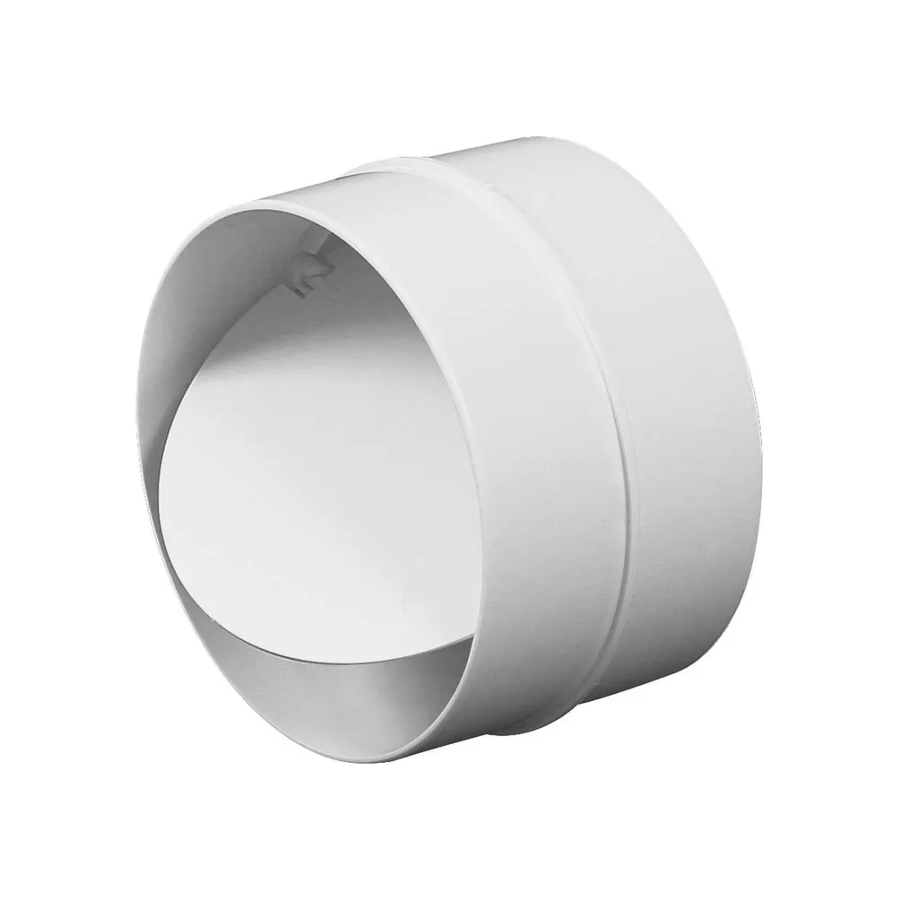 172360  - Round ventilation duct connector with reverse valve (ø100) - AWT