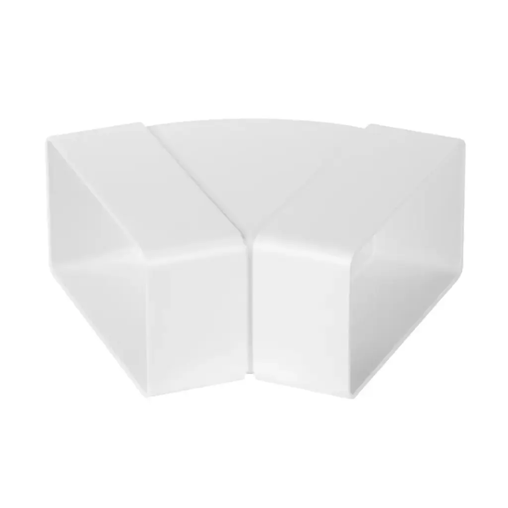 170518 - Horizontal flat ventilation duct knee piece 45' (55x110) - AWT