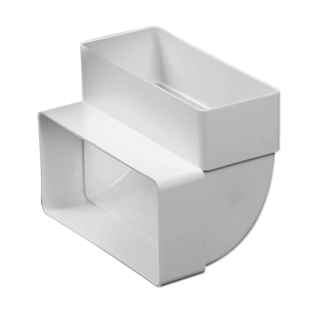 172488  - Vertical flat ventilation duct knee piece 90' (55x110) - AWT