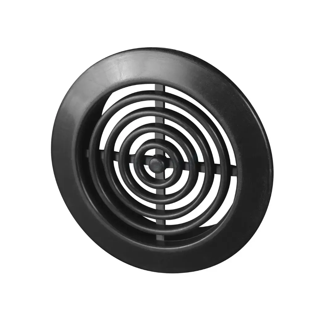 170537 - MINI AWENT Series grille black (2 units)  Ø45 - AWT