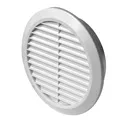 172877  - CLASSIC Series grille with anti-insect net and adjustable inlet white Ø100-Ø150 - AWT