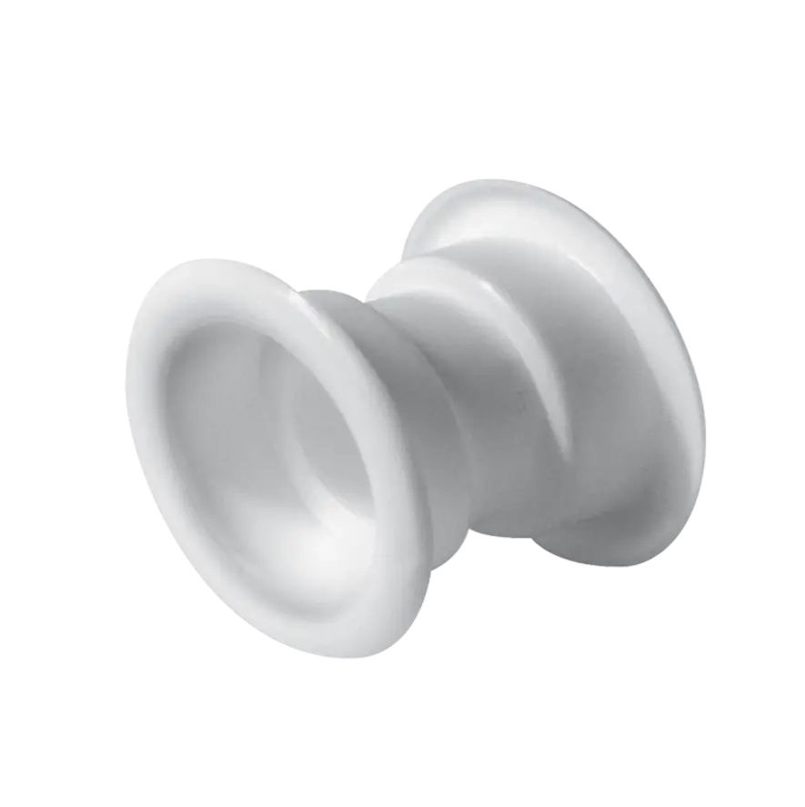 170563 - Door sleeve (4 units) white Ø40 - AWT