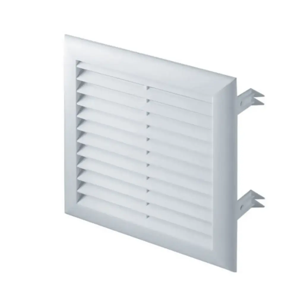 170605 - EXPRESS Series grille with anti-insect net 140x140 white- AWT