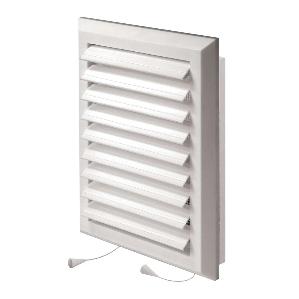 170613 - PLUS Series grille anti-insect net, adjustable  shutter and cord 140x210 white - AWT