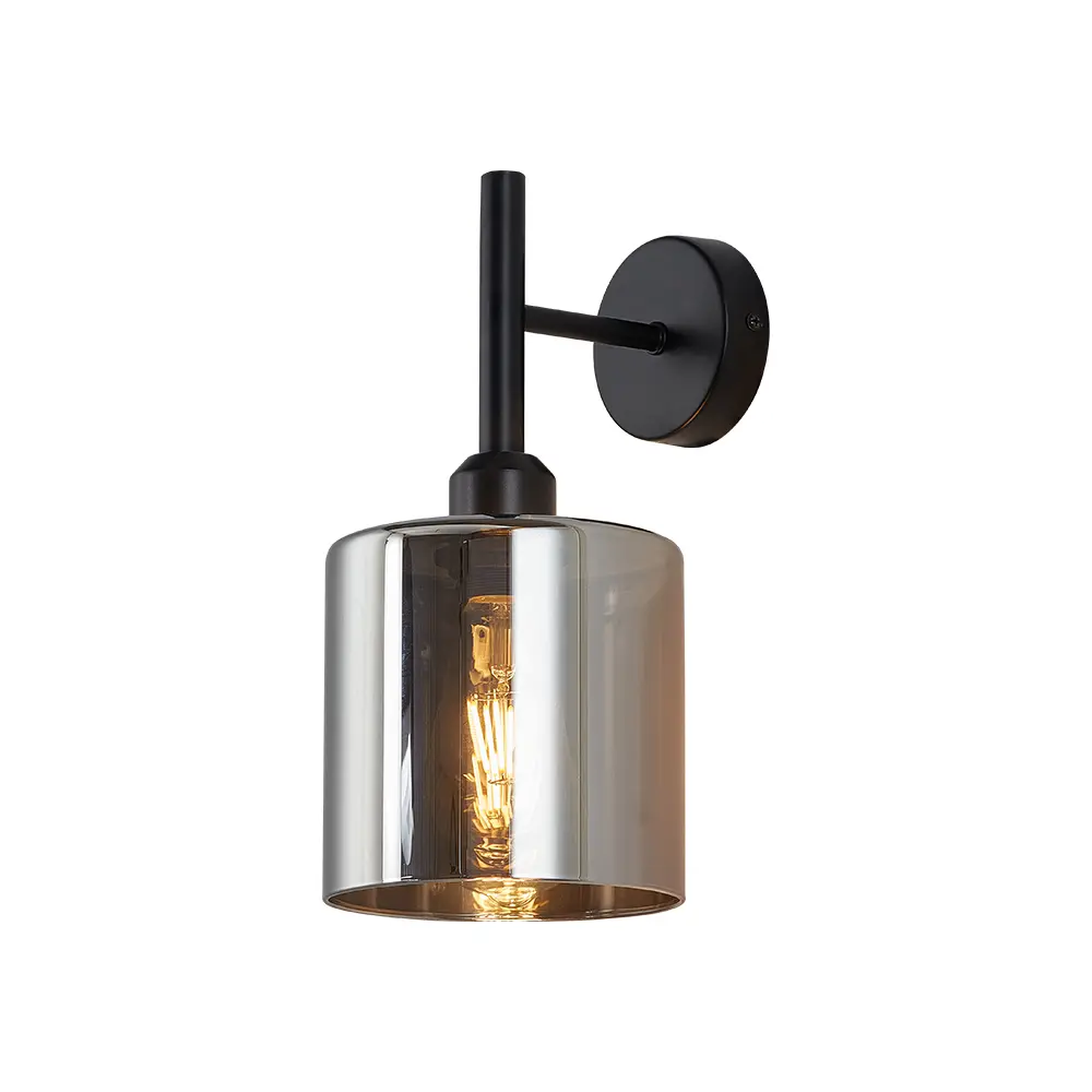 103350-S007W-1H-1xE27-SMK-WALL LIGHT -BRY