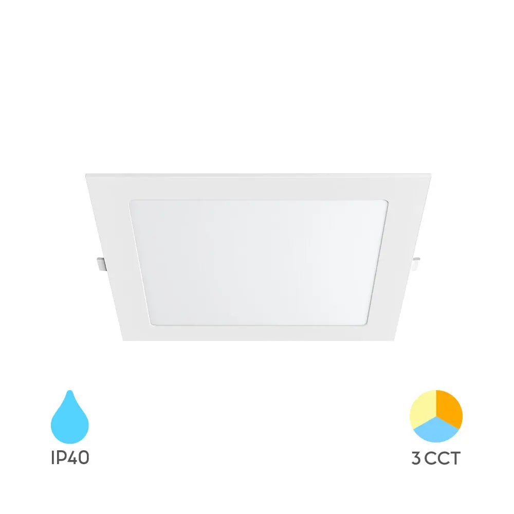 105111-SMD-CSP-12W-SQR-6INC-WHT-3IN1-LED PANEL-BRY 