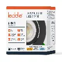 160101 - Downlight with LED Module | 6W | Black | Dimmable | 6IN1 CCT | with Spring Wire Connector