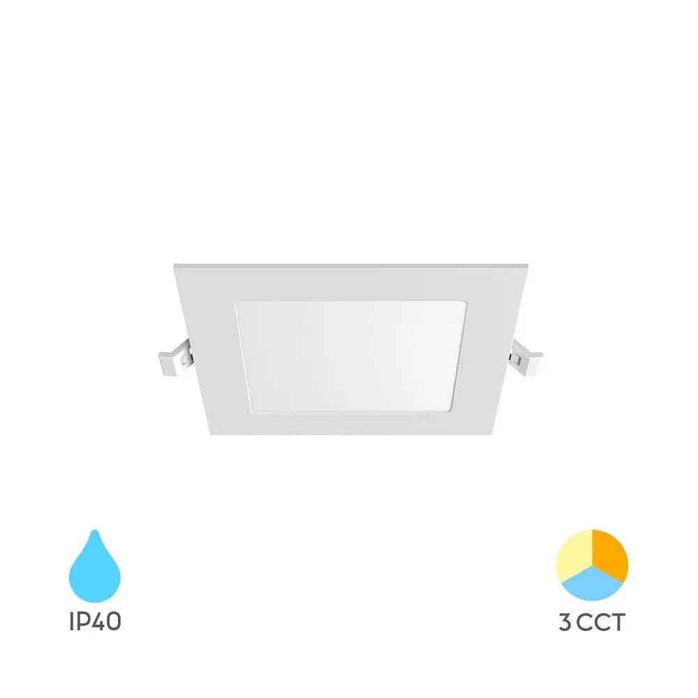 120336 - SMDCSP6WSQR4INCWHT3IN1LED PANEL BRY