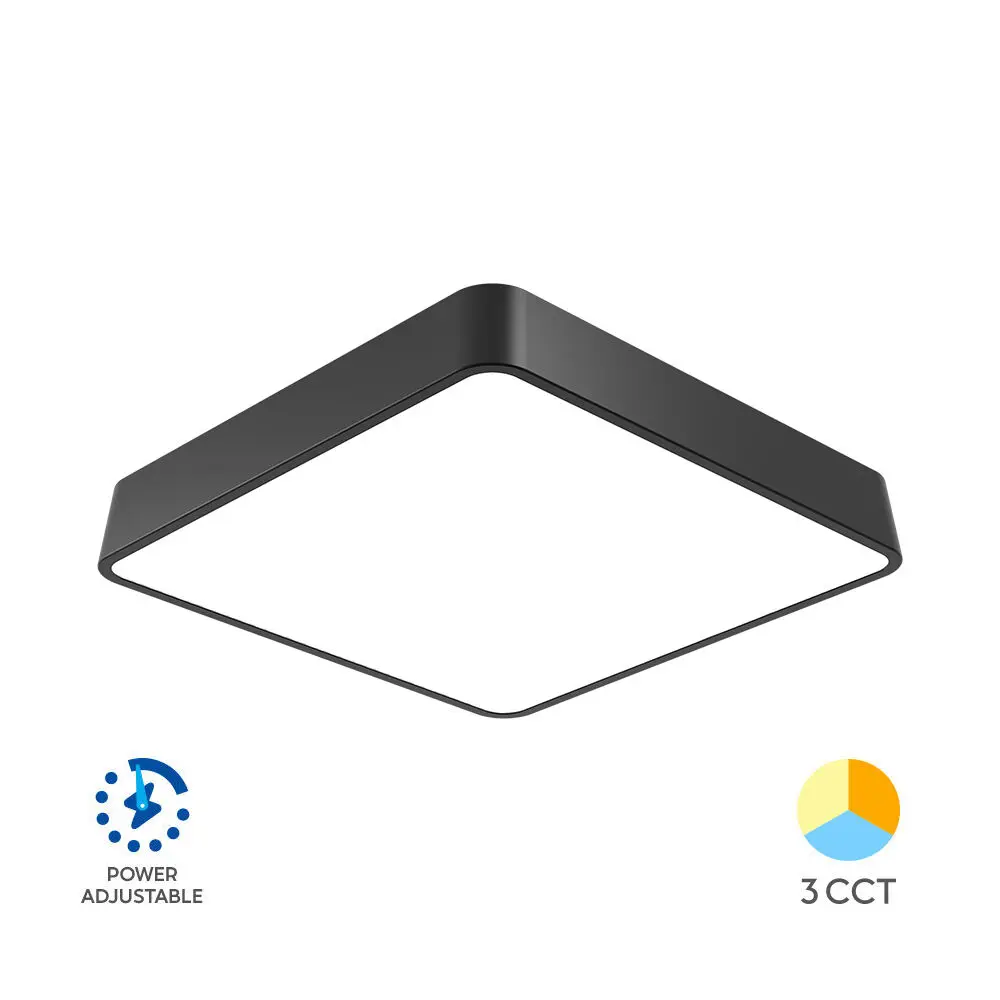 103374-BLADE-SS-SQR-BLC-36W-3IN1-CEILING LIGHT -BRY