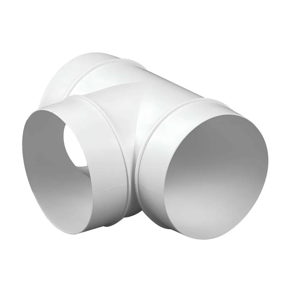 172382  - Conduit de ventilation rond Pièce en T (ø125) - AWT
