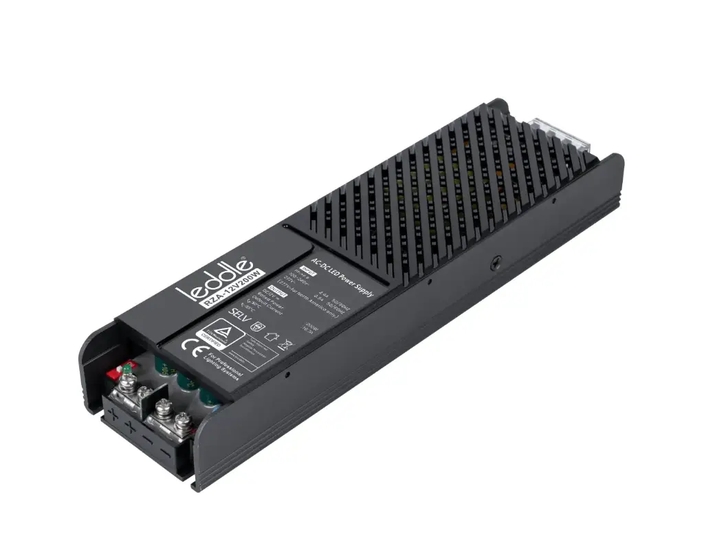 108102 - LED Strip Power Supply | 12V | 200W | 16.7A | Soft Start | Power Adjustment - LDL 