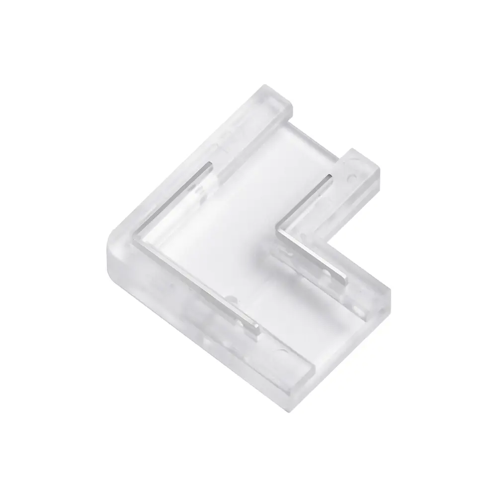 107204 - Slim Corner (L) Connector 10MM | IP20 | Single Color | 2 Pin | Only IP20 - LDL  