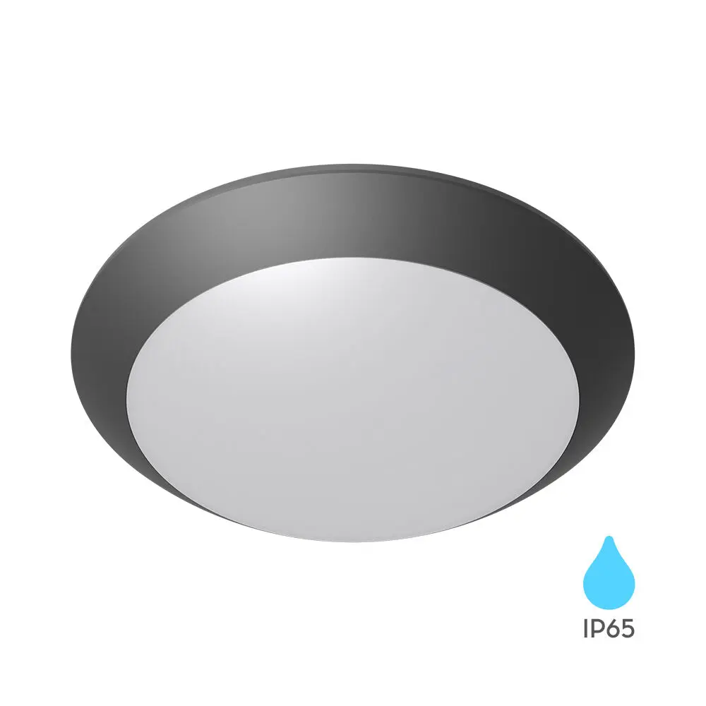 120187 - NAPOLID2701xE27PCGRYIP65CEILING LIGHT BRY