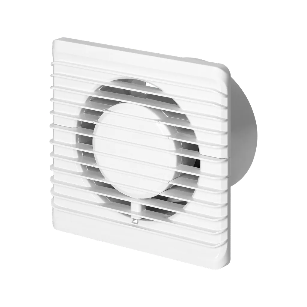 140237- Ventilateur de salle de bain 100mm, fonctionnement silencieux mural - standard-ORN