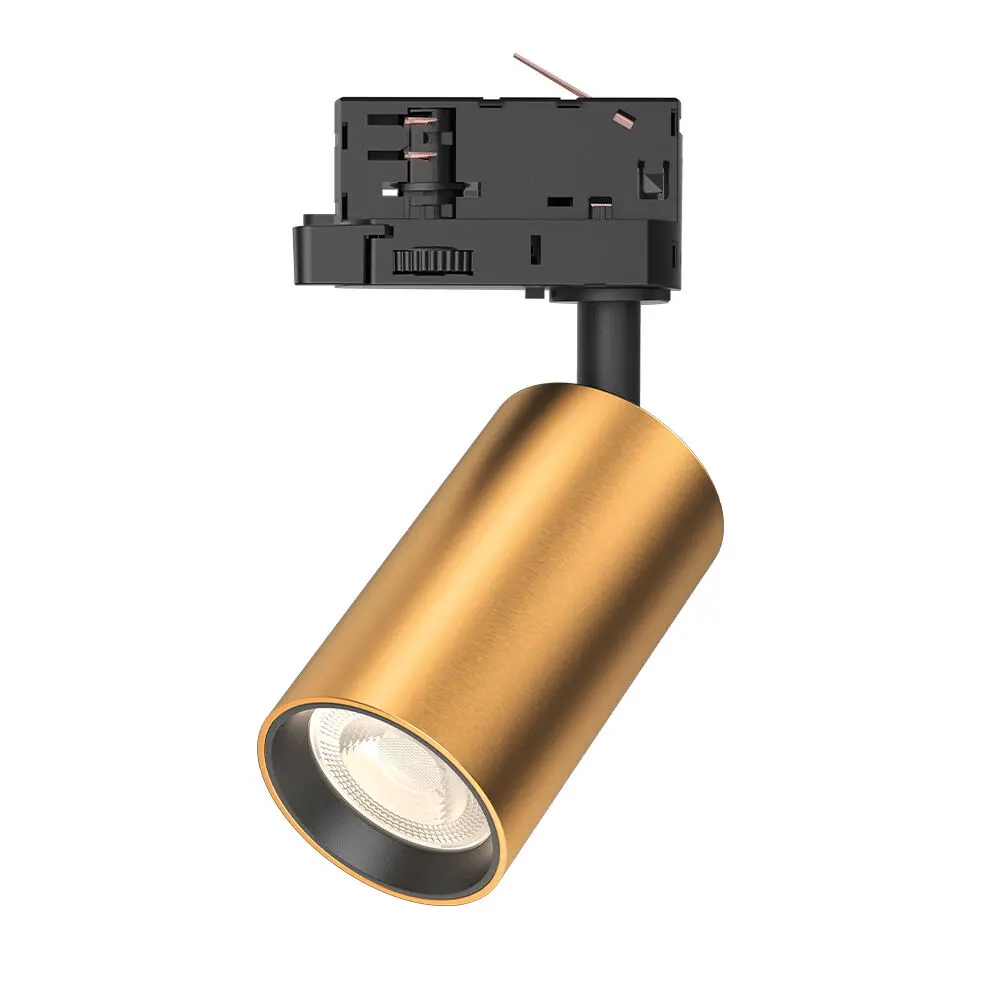 101428 - Tracklight GU10 4WRS Max 1x10W Gold