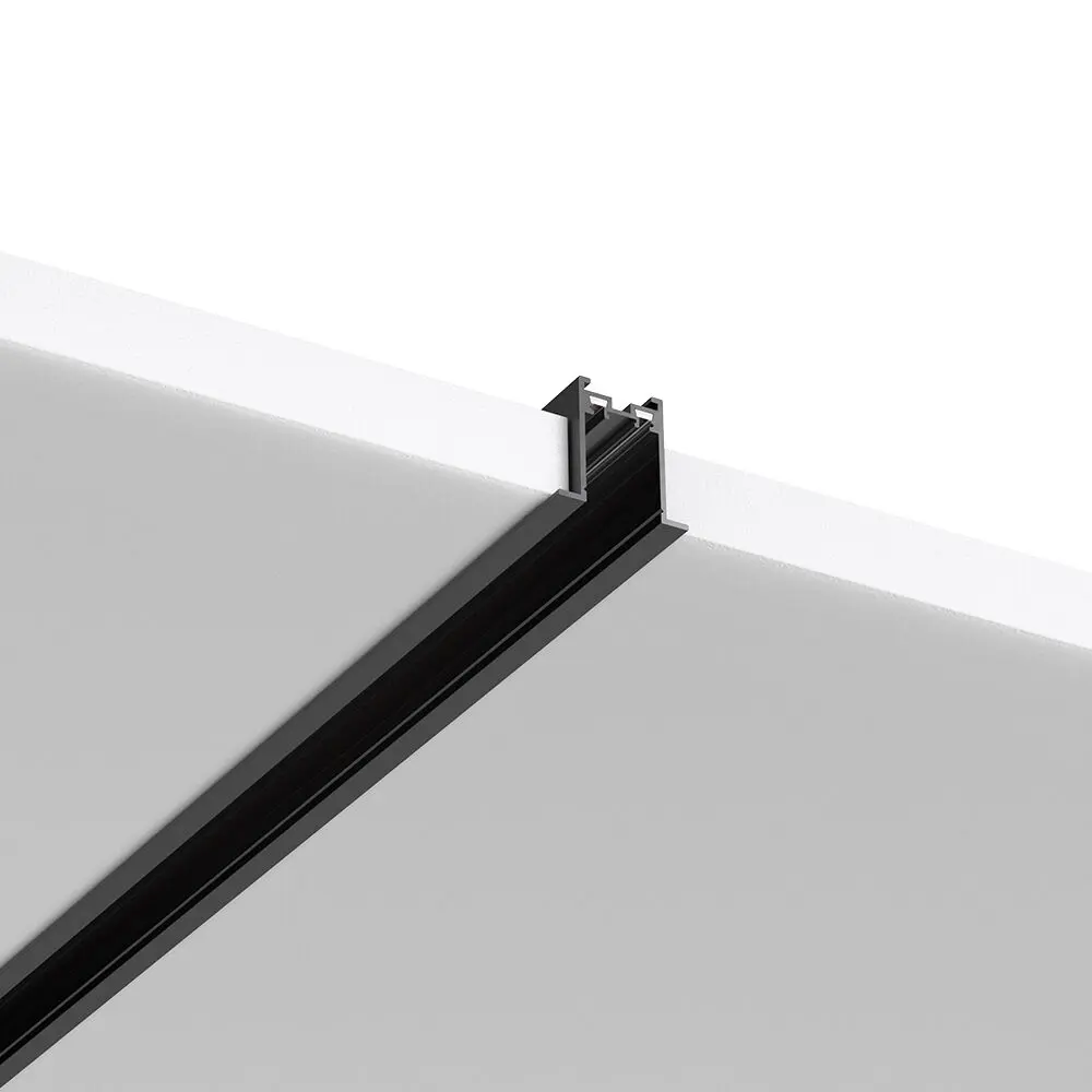 107032 - Magnetic Rail Recessed 2M 48VDC Black RC02