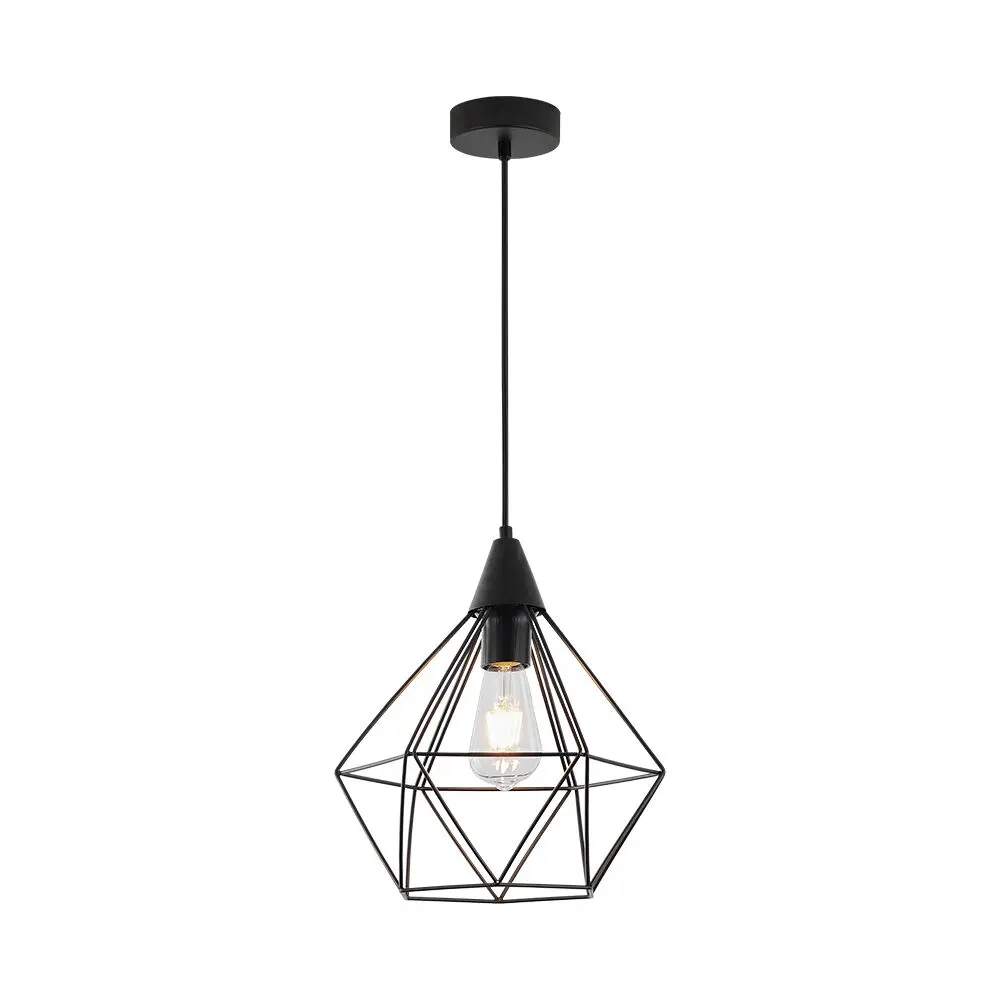 120439 - Pendant Light E27 Black