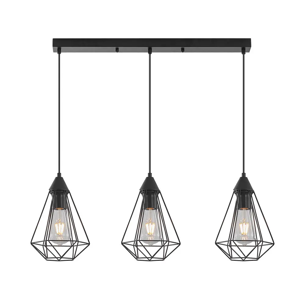 120440 - Pendant Light 3xE27 Black