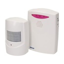 143015 - Système d'alerte d'allée sans fil, IP44, portée en champ libre : 120 m, batterie longue durée -ORN