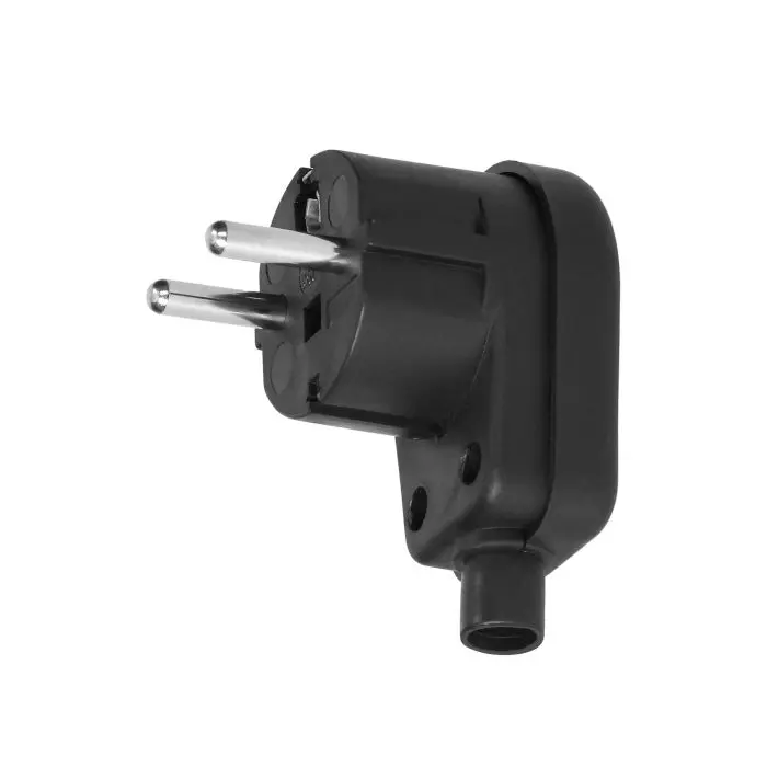 149187 - Dismountable angle plug UniSchuko, available in black color