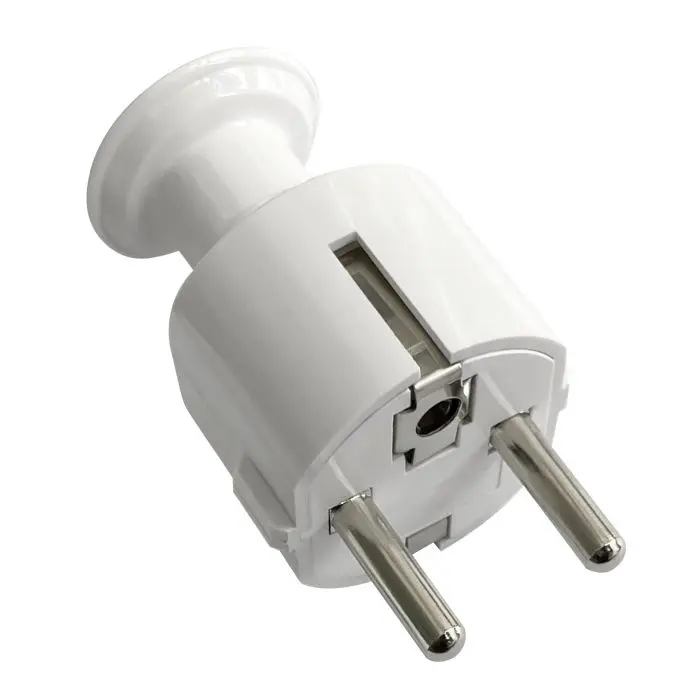 146494 - Simple plug UniSchuko 16A, 230V, white, 24pcs