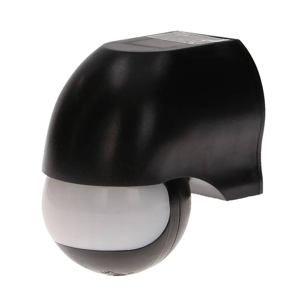 149093 - Adjustable PIR motion sensor 180°, IP44 detection range 180 degree; rated load 1200W; protection rating IP44