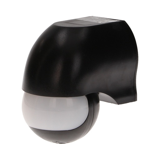 [ORNOR-CR-204/B] 140024-Adjustable PIR motion sensor 180°, IP44 detection range 180 degree; rated load 1200W; protection rating IP44 