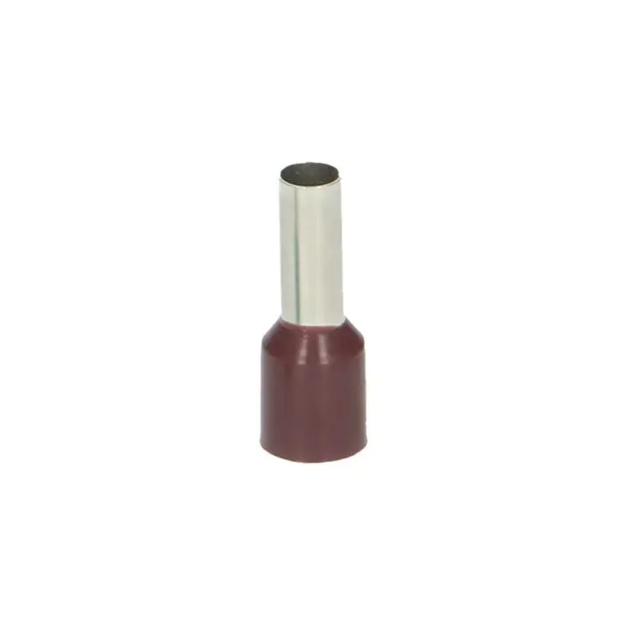 149599 - Insulated cable end terminals, max. section 10mm2, copper sleeve length: 12mm, blister pack 25 pcs.