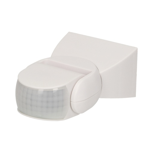 [ORNOR-CR-236/W] 140025 - Adjustable PIR motion sensor, IP65 detection range 180 degree, 12m; protection rating IP65; white
