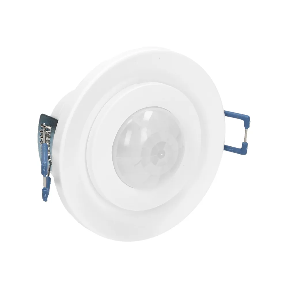 140031-Détecteur de mouvement PIR encastré réglable Indice de protection à 360° IP20 ; portée de détection 360°, 6m; fonctionne avec les LED-ORN