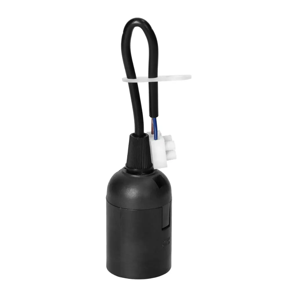 149957 - Cordgrip lampholder E27, black